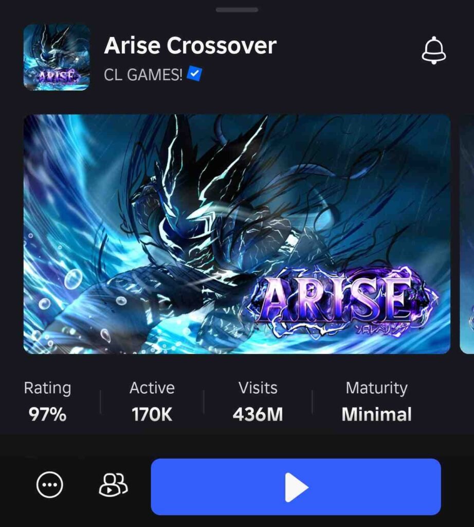 play arise crossover